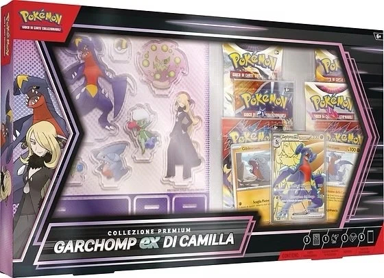 Pokémon Collezione Premium Garchomp EX di Camilla ITA